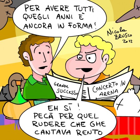 Concerto di Gianni Morandi in Arena