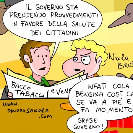 Provvedimenti del governo sulla benzina