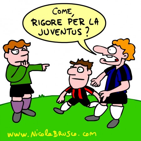 Rigore per la Juventus?