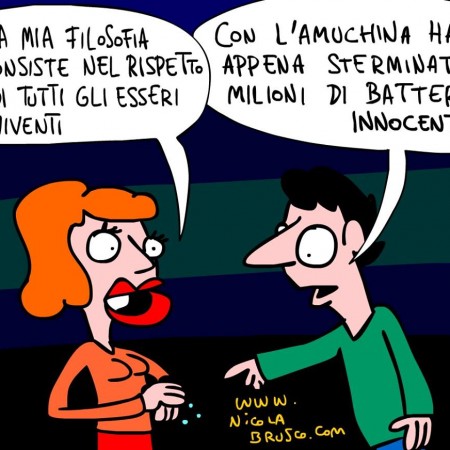 Lo sterminio consapevole dell’Amuchina