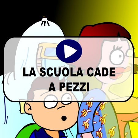 La scuola cade a pezzi